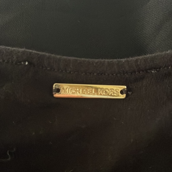 Michael Kors Medium Black Sleeveless Top - Picture 3 of 3